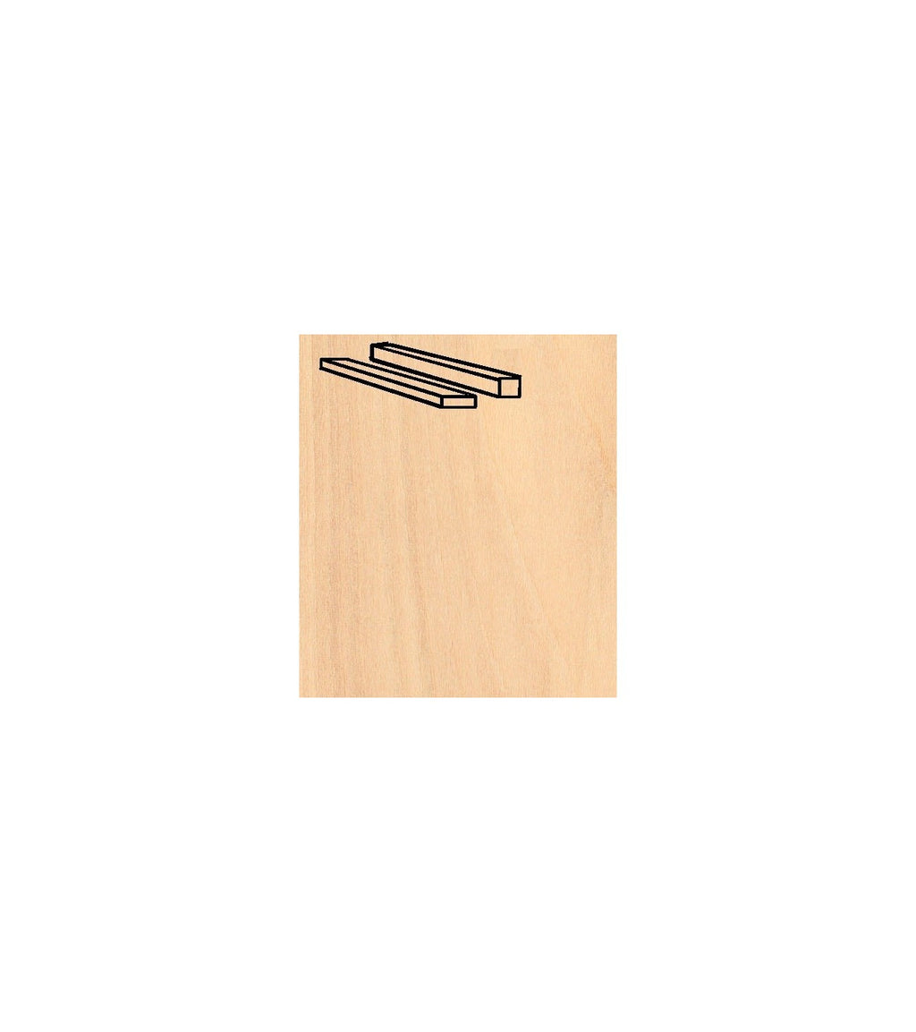 Birch Strips Pack 1.5 x 6 x 914 mm (25 Pcs.)