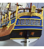 Vessel HMS Endeavour. 1:65 Wooden Model Ship Kit