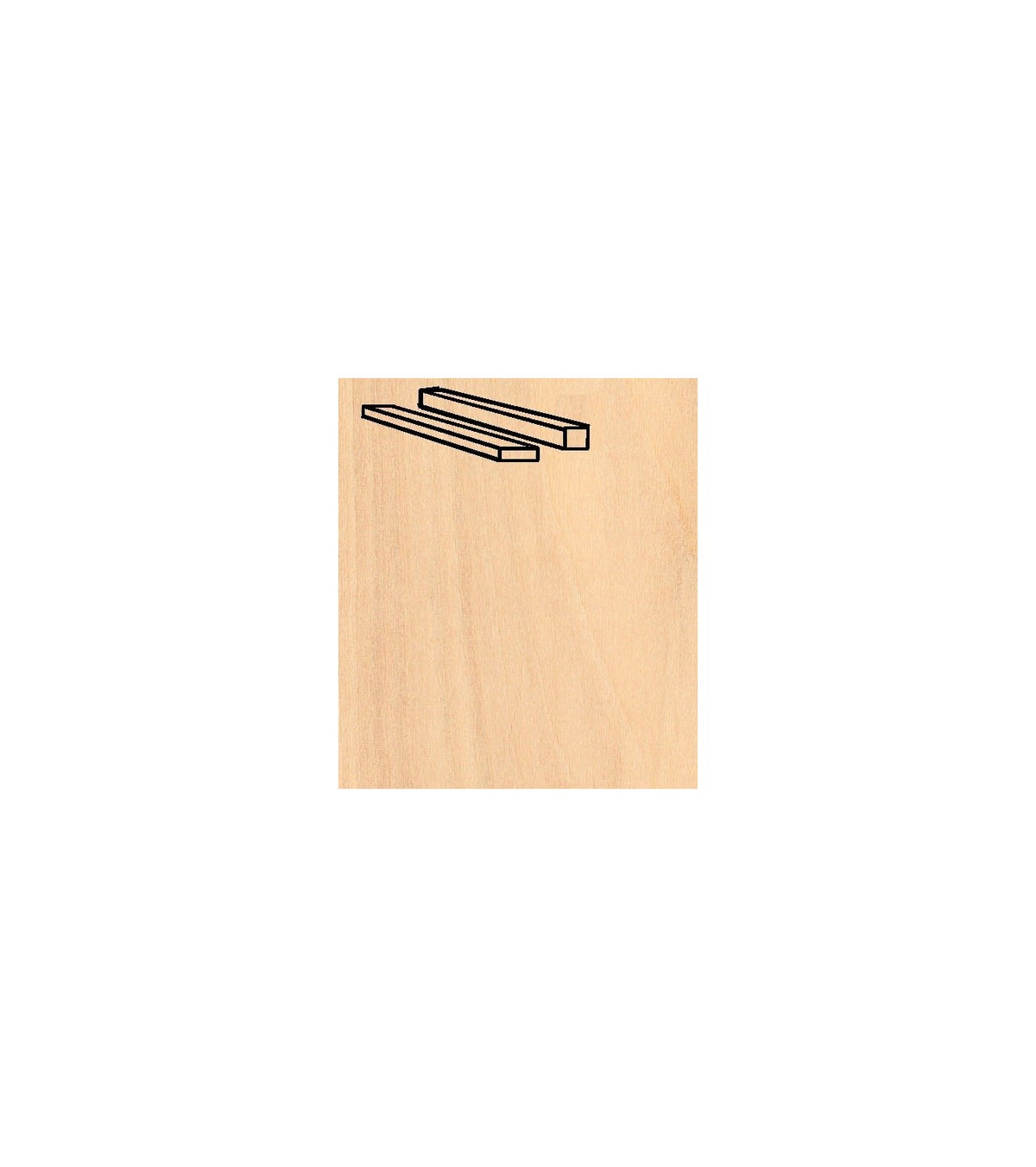 Birch Strips Pack 1.5 x 3 x 914 mm (25 Pcs.)
